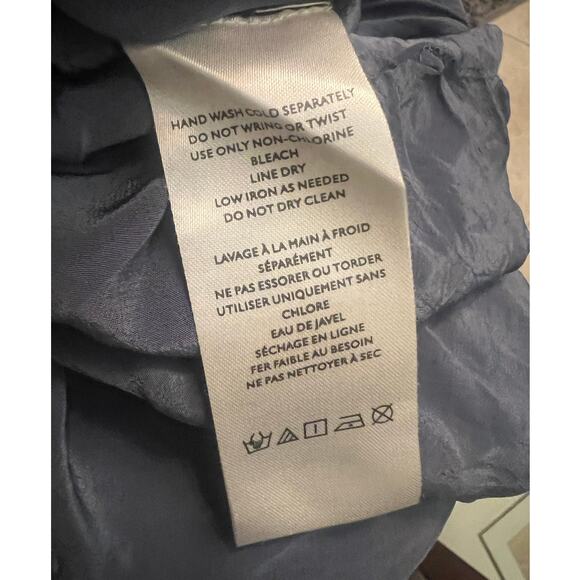 Free People Bali Santa Cruz Maxi Dress M Blue Floral Western Chic cottagecore - Picture 11 of 12